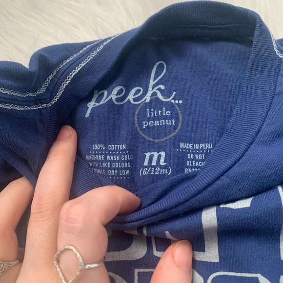 Soft Blue Science Graphic Tee by Peek, 6-12M - Picture 3 of 3